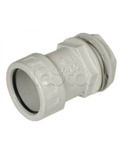 Муфта «труба-коробка» D16 мм , без галогена Экопласт 42716HF в Ростове-на-Дону Аксессуары для труб (ОКЛ) Экопласт Pintop.ru