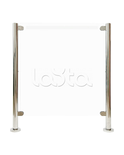 RUBEZH STRAZH Стойка вертикальная СВУ-1Н (стекл.) в Ростове-на-Дону Ограждения Pintop.ru