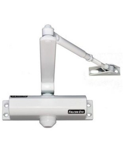 Доводчик дверной Falcon Eye FE-B3W (белый) в Ростове-на-Дону Доводчики Pintop.ru