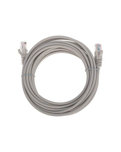 Патч-корд U/UTP, CAT 5e, RJ45-RJ45, 26AWG, LSZH, серый, 5м REXANT 02-0100-5 в Ростове-на-Дону Патчкорды (медные) Pintop.ru
