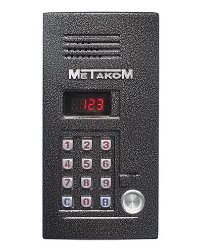 Блок вызова домофона Метаком MK2012-TM4EN в Ростове-на-Дону Блоки вызова многоабонентные Pintop.ru