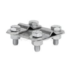 Зажим контрольный прут-прут (пластина 57х57мм) HZ EKF PROxima (lp-55611)