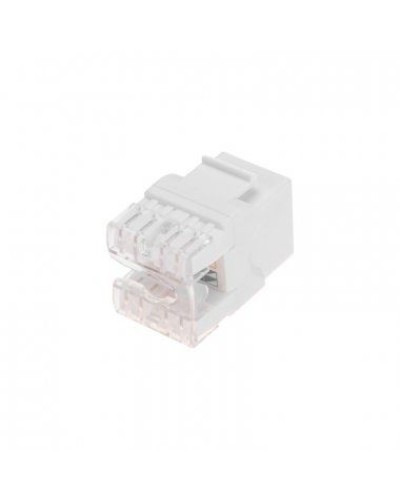Модуль Keystone Jack RJ-45(8P8C), UTP неэкранированный, CAT 5e, тип 180 градусов, белый REXANT PRO 02-0060 в Ростове-на-Дону Модули Keystone Pintop.ru