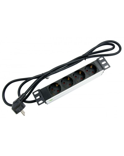 Блок евророзеток для 10 шкафов, горизонтальный, 4 розетки, 16 A Cabeus PDU-4P-2EU в Ростове-на-Дону Блоки розеток Pintop.ru