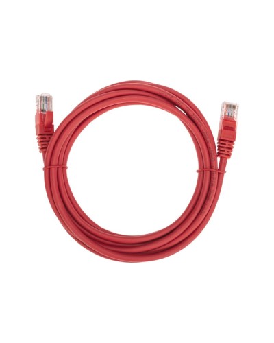 Патч-корд U/UTP, CAT 5e, RJ45-RJ45, 26AWG, LSZH, красный, 3м REXANT 02-0103-3 в Ростове-на-Дону Патчкорды (медные) Pintop.ru