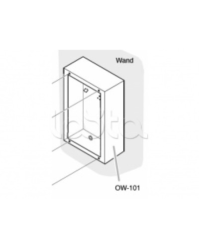 Коробка накладная TOA OW-101 в Ростове-на-Дону Аксессуары для СОУЭ Pintop.ru