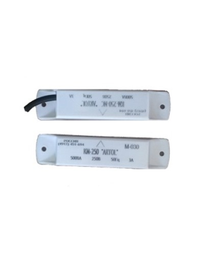 Датчик положения магнитогерконовый Магнито-Контакт КМ-250-NС ARTOL (c магнитом М-030) в Ростове-на-Дону Извещатели охранные Pintop.ru