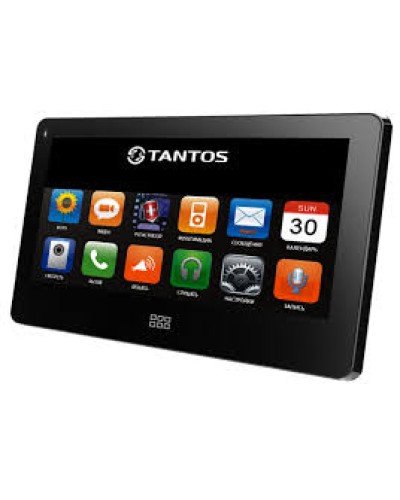 Монитор цветного видеодомофона со сверхтонким корпусом и сенсорным экраном Tantos NEO Slim (черный) в Ростове-на-Дону Абонентские видеоустройства Pintop.ru