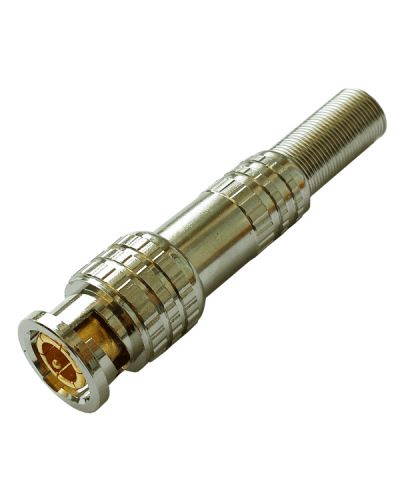 Коннектор Tantos РАЗЪЕМ TS BNC штекер под пайку с пружиной, металл в Ростове-на-Дону Коннекторы Pintop.ru