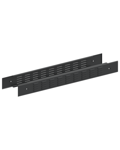 FORMAT Панель цоколя вентилируемая 100х1000мм RAL7021 (2шт/компл) IEK (FO-00D-PCV-010-100-7021) в Ростове-на-Дону Аксессуары для стоек и шкафов Pintop.ru