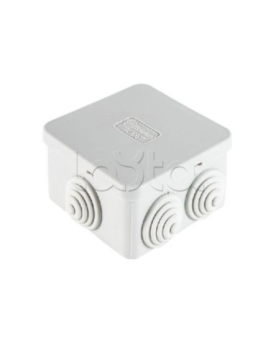 Коробка распределительная о/п 70х70х40, 6 вых, без галогена Экопласт 44056HF в Ростове-на-Дону Распределительные коробки Pintop.ru