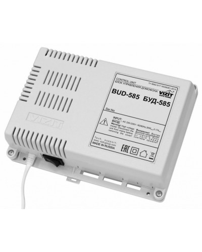 Блок управления и питания периметрового домофона VIZIT БУД-585 в Ростове-на-Дону Блоки управления многоабонентные Pintop.ru