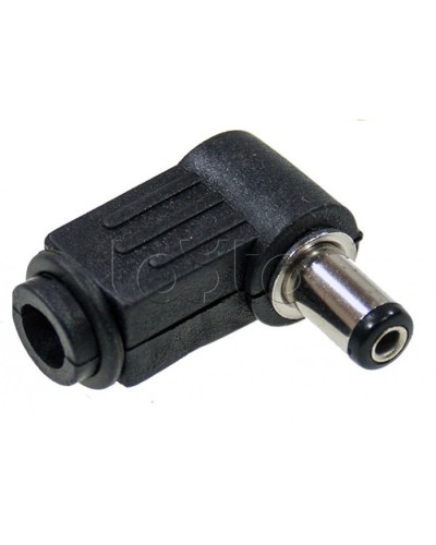 Разъем питания штекер 2.1х5.5x10мм угловой (50шт/уп) REXANT 14-0312 в Ростове-на-Дону Коннекторы Pintop.ru