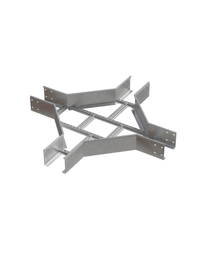 Х-разветвитель лестничный 150х800х2,0 мм HD N КМ-профиль (LXD150-800-2.0 HD N) в Ростове-на-Дону Аксессуары для лотков Pintop.ru