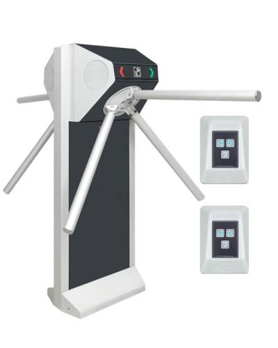 Комплект двухпроходного турникета CARDDEX STL-04С в Ростове-на-Дону Турникеты Pintop.ru