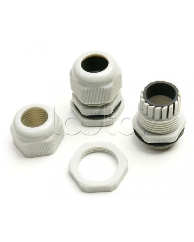 Ввод кабельный (под кабель D13-18 мм) Cabeus PG-21 в Ростове-на-Дону Аксессуары для кабель-канала Pintop.ru