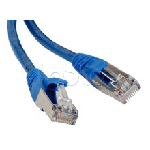 Патч-корд RJ45-RJ45, 4 пары, STP, кат.5е, LSZH (1,5м) Hyperline PC-LPM-STP-RJ45-RJ45-C5e-1.5M-LSZH-BL