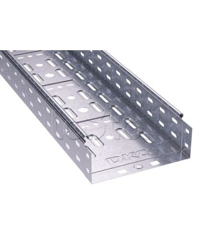 Лоток перфорированный 300х100 L3000, горячеоцинкованный DKC 35344HDZ в Ростове-на-Дону Кабельные лотки Pintop.ru