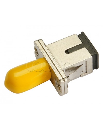 Соединитель проходной ST-SC, SM(для одномодового кабеля), simplex Cabeus ST-SC-SM в Ростове-на-Дону Проходные адаптеры и розетки оптические Pintop.ru