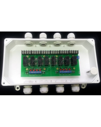 Устройство управления и коммутации Магнито-Контакт УУК-24-08 в Ростове-на-Дону Модули сопряжения Pintop.ru