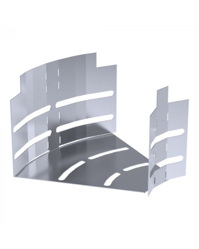 Угол горизонтальный изменяемый 0-45 градусов Стандарт INOX (AISI 316) 150х100 Промрукав (PR16.3619) в Ростове-на-Дону Аксессуары для лотков Pintop.ru