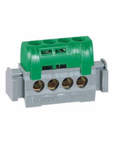 Клеммник зеленый 4х1.5-16 мм2 LEGRAND 004830 в Ростове-на-Дону Клеммные колодки Pintop.ru