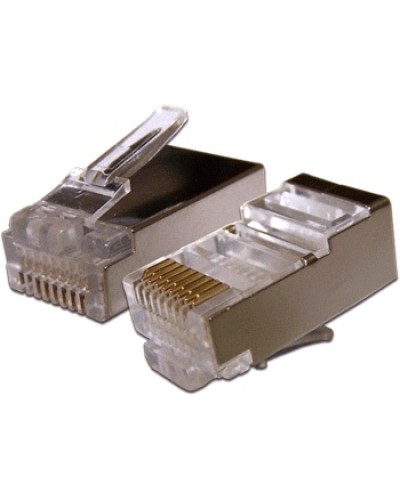 Коннектор RJ45 STP 8P8C, cat.5e TWT TWT-PL45/S-8P8C в Ростове-на-Дону Коннекторы и разъемы Pintop.ru
