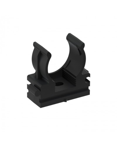 CFQ20 Держатель (клипса) для труб, для монтажного пистолета D20мм, цвет чёрный (10шт) Экопласт (41520-10BL) в Ростове-на-Дону Держатели, клипсы, скобы Pintop.ru