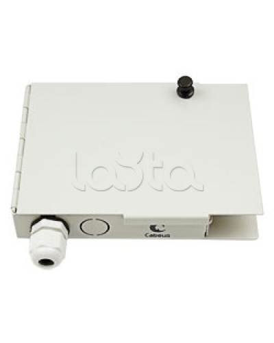 Бокс оптический настенный 19 на 4 SC/LC порта Cabeus JJT-4-SC в Ростове-на-Дону Кросс оптический Pintop.ru