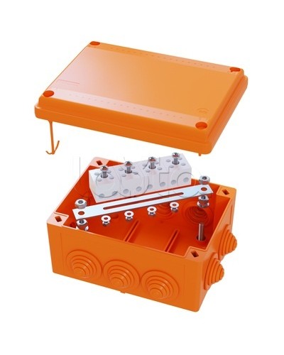 Коробка распределительная IP56, пластиковая с кабельными вводами и клеммниками 150х110х70мм DKC FSK21410 в Ростове-на-Дону Распределительные коробки Pintop.ru