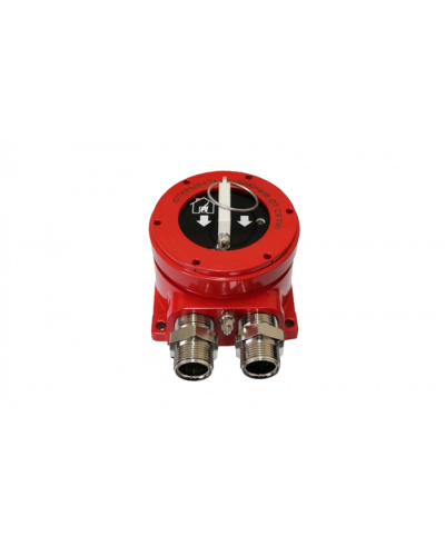 Извещатель пожарный ручной взрывозащищённый адресный Рубеж ExИП 535-1В-R3-А-M20+3-М20 в Ростове-на-Дону Адресная система пожарной сигнализации РУБЕЖ Pintop.ru