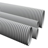 Труба ПВХ гофрир. легкая, диам 40мм Экопласт 10040