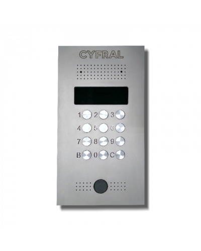 Цифрал CCD-2094.3/РVС IP Микропроцессорный блок вызова в Ростове-на-Дону Абонентские IP устройства Pintop.ru