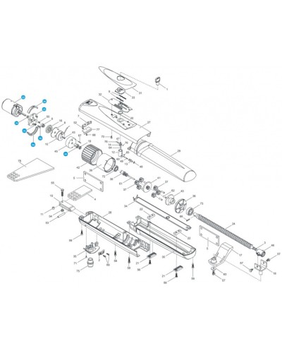 Электродвигатель АХ3024, AX5024 Came 119RID315 в Ростове-на-Дону Запчасти для шлагбаумов и автоматики Pintop.ru