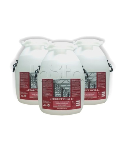 Cостав огнезащитный для металлических конструкций Гефест ОСМ-1 в Ростове-на-Дону Огнезащитные краски Pintop.ru