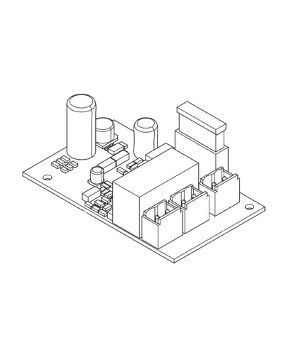 Came LB39 (002LB39) - Плата аварийного питания для подключения и зарядки 2 аккумуляторов, 12 В - 7 Ач в Ростове-на-Дону Запчасти для шлагбаумов и автоматики Pintop.ru