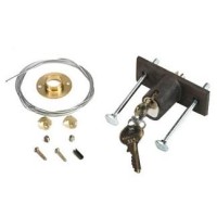 Замок дистанционной разблокировки потолочного привода с ключом №1 Faac 424591001