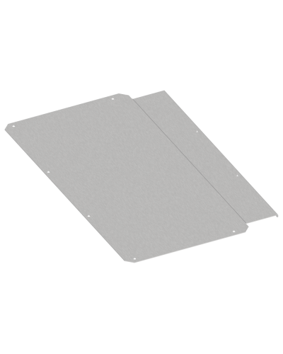 FORMAT Фланец основания встроенного отсека сплошной 400х800мм IEK (FO-00-FBCS-040-080) в Ростове-на-Дону Аксессуары для стоек и шкафов Pintop.ru