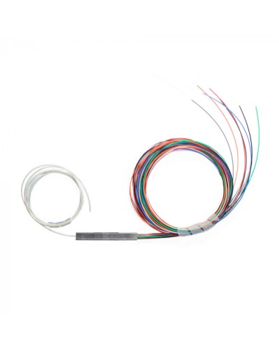 Разветвитель план 1х8 не окон 9/125 вывод 1.5м буфер 0.9 мм 1260/1650 Cabeus (FCT-PLC-1/8-9-1.5-0.9) в Ростове-на-Дону Оптические разветвители (сплиттеры) Pintop.ru