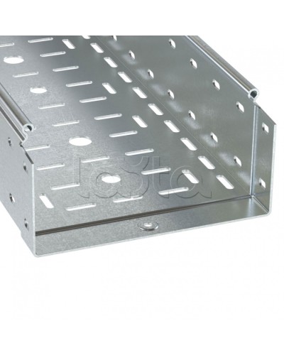 Лоток перфорированный 300х100 L=3000мм толщина 1.0мм горячеоцинкованный DKC 3534410HDZ в Ростове-на-Дону Кабельные лотки Pintop.ru