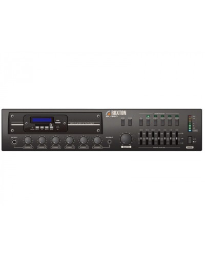 Микшер-усилитель 600 Вт ROXTON MX-600 в Ростове-на-Дону Система оповещения и трансляции Roxton Pintop.ru