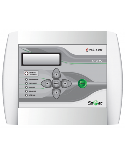 Центральный блок с ЖК дисплеем и клавиатурой Smartec FP-01-PD в Ростове-на-Дону Адресная система охранно-пожарной радиоканальной сигнализации Smartec Pintop.ru