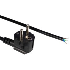 Кабель питания Hyperline PWC-SHM-OE-10.0-BK