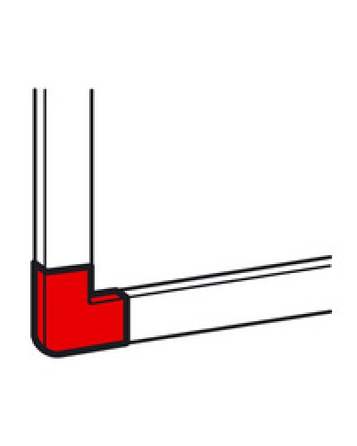 Угол плоский для кабель-канала METRA 15x10 Legrand (638103) в Ростове-на-Дону Аксессуары для кабель-канала Pintop.ru