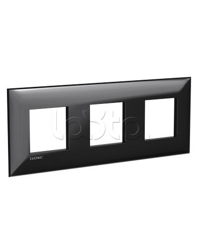 Рамка ARTLEBEDEV Черный квадрат Avanti, 6 мод. DKC 4402906 в Ростове-на-Дону Аксессуары для лотков Pintop.ru