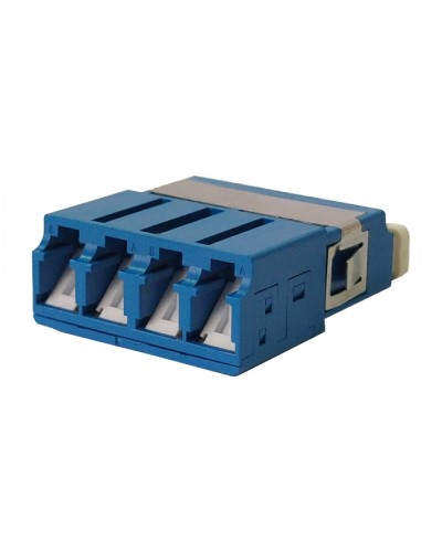 Адаптер оптический LC OM3, со шторкой, корпус SC, квадро LANMASTER (LAN-4LCS/SH-AM-OM3) в Ростове-на-Дону Проходные адаптеры и розетки оптические Pintop.ru