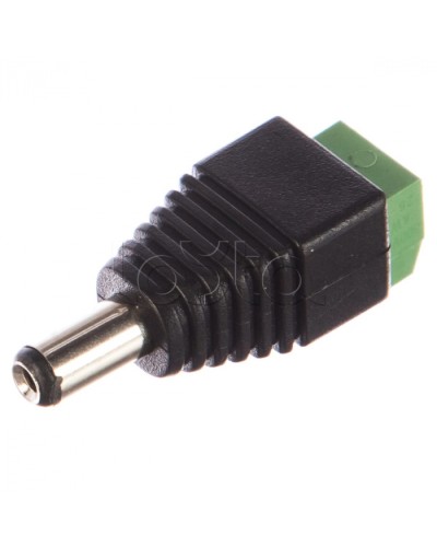 Разъем питания штекер 2.1х5.5 с клеммной колодкой (50шт/уп) REXANT 14-0314 в Ростове-на-Дону Коннекторы Pintop.ru