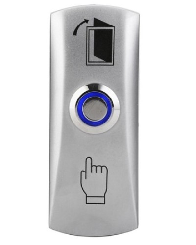 Кнопка выхода металлическая накладная AccordTec AT-H805A LED в Ростове-на-Дону Кнопки выхода Pintop.ru