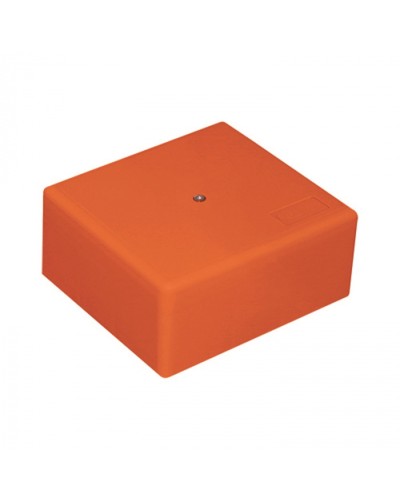 MB75 Коробка огн. E-110,о/п 75х75х40, с гладкими стенками,без галогена, заземление, IP41, 8P, (1,5-2,5 мм2), цвет оранж в Ростове-на-Дону Распределительные коробки Pintop.ru