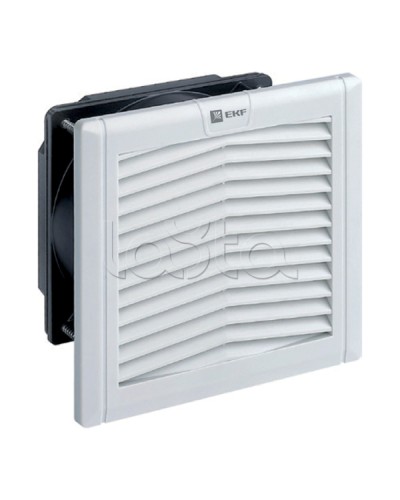 Вентилятор с фильтром 102 м³/ч 176x176 мм 220В IP54 EKF PROxima (FAN102F) в Ростове-на-Дону Аксессуары для стоек и шкафов Pintop.ru
